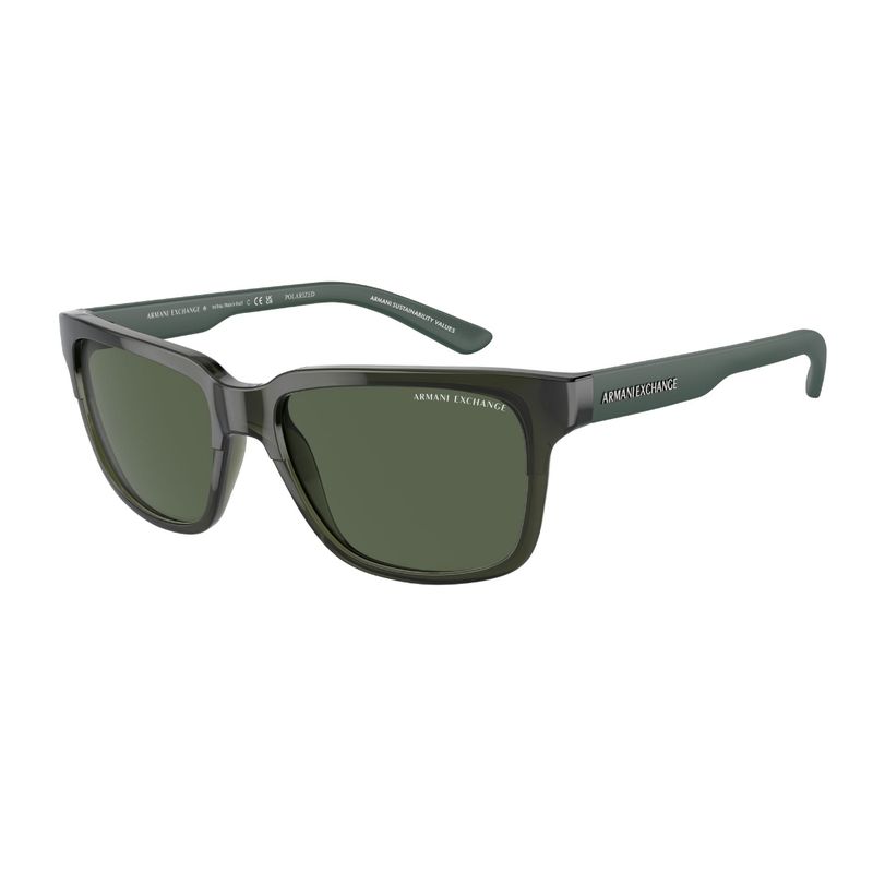 ARMANI EXCHANGE - Lentes de Sol Verde Brillante Polarizados Armani Exchange