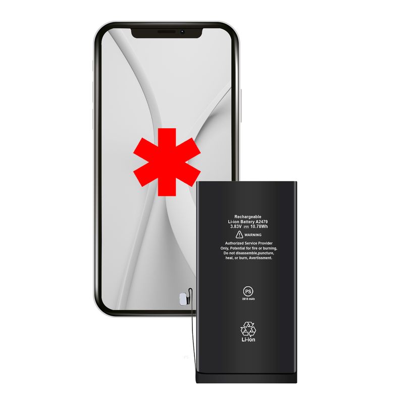 GENERICO - Bateria Compatible con Iphone 12 Pro 2815mAh Maxima Duracion