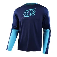 TROY LEE DESIGNS - Polera de Bicicleta Sprint Icon Navy