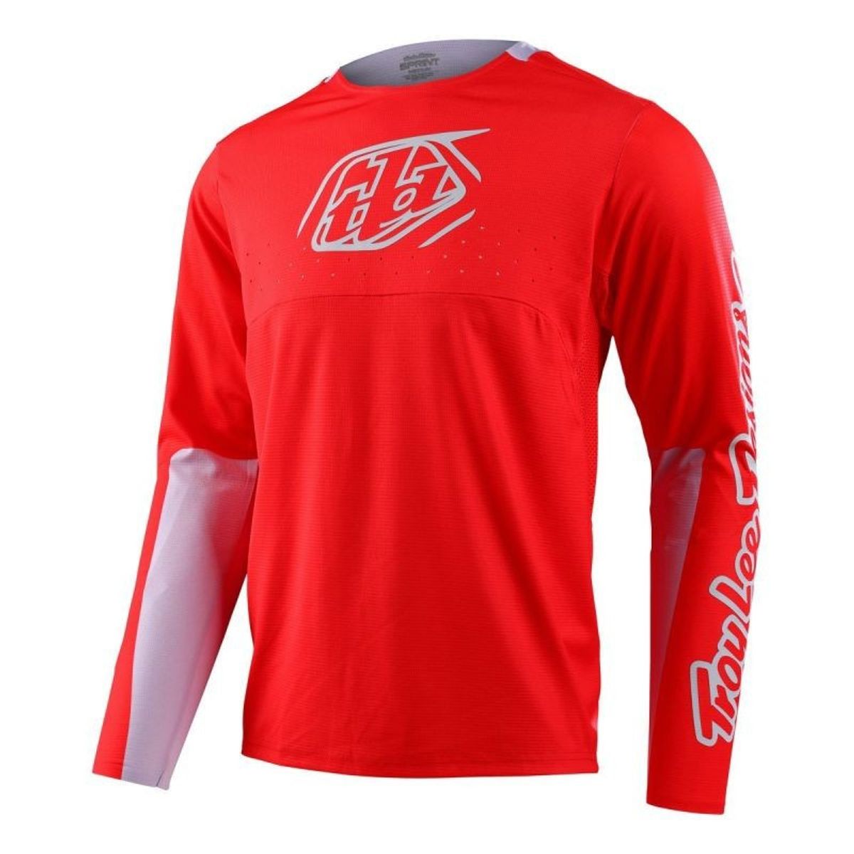 TROY LEE DESIGNS - Polera de Bicicleta Sprint Icon Race Rojo Troy Lee Designs