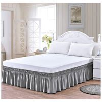 Faldón de cama - Faldones para base cama 2 Plazas GRIS