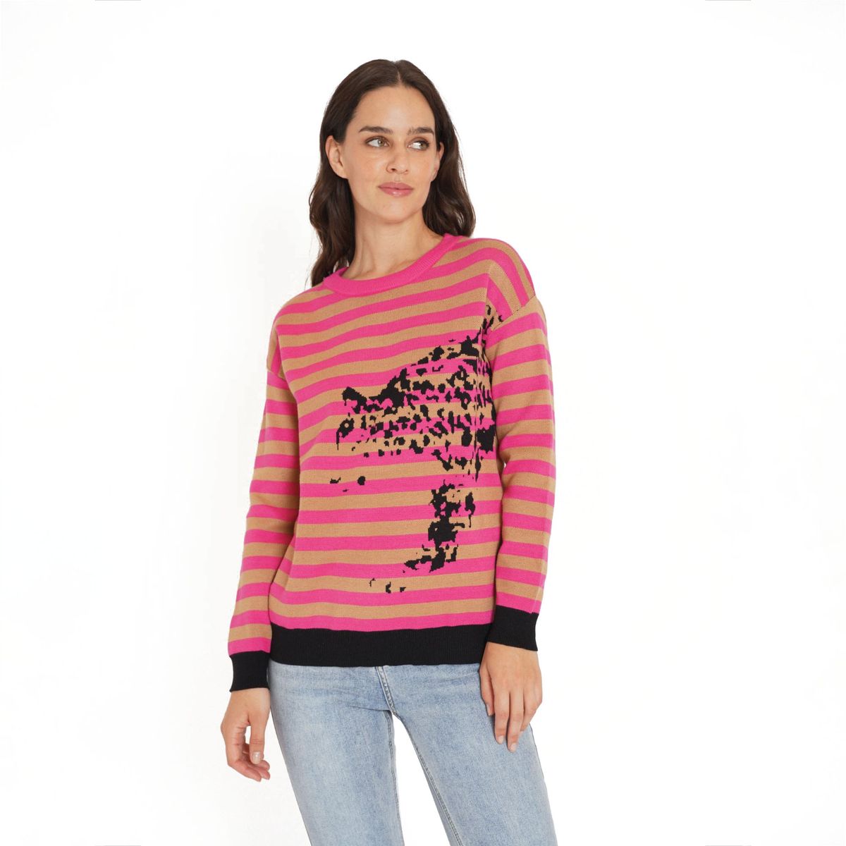 GUINDA - Sweater con rayas Chadi GUINDA