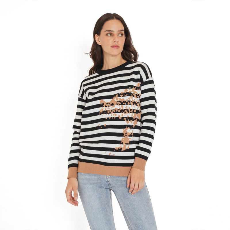 GUINDA - Sweater con rayas Chadi GUINDA.