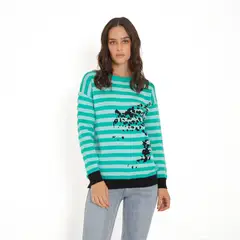 GUINDA - Sweater con rayas Chadi