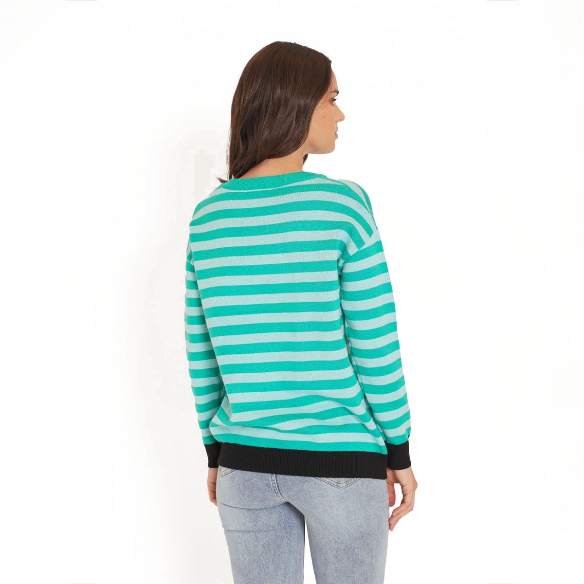 GUINDA - Sweater con rayas Chadi GUINDA