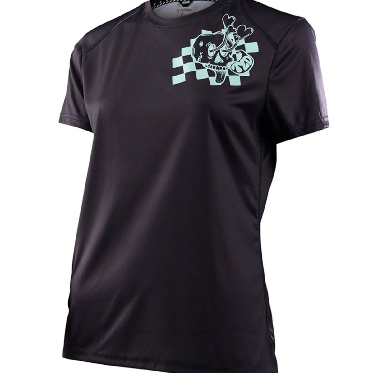 TROY LEE DESIGNS - Polera de Bicicleta Mujer Lillium SS Negro Troy Lee Designs