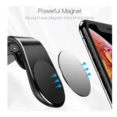 GENERICO - Soporte magnético de Metal de 360 para telefono
