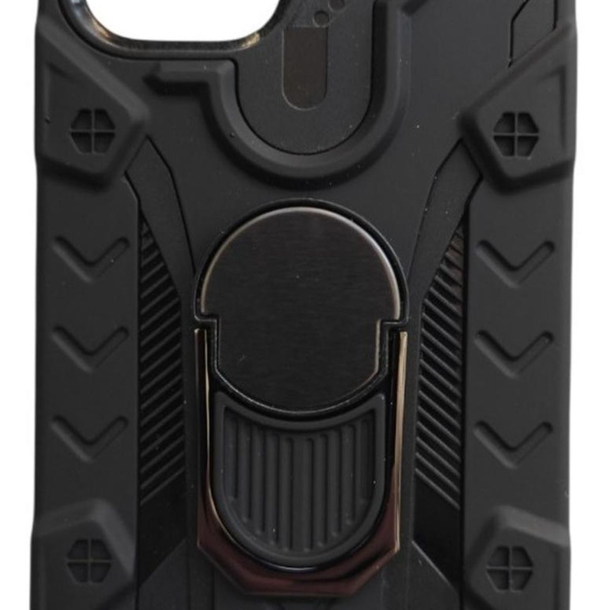 GENERICO - Carcasa Reforzada para iPhone 12 Mini - Negro