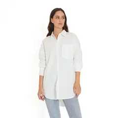 GUINDA - Blusa oversize Polis