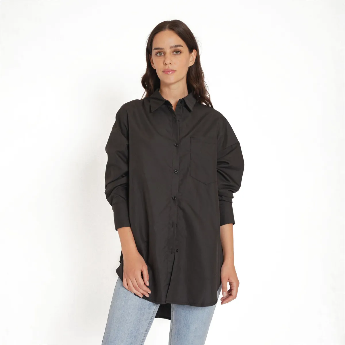 GUINDA - Blusa oversize Polis GUINDA