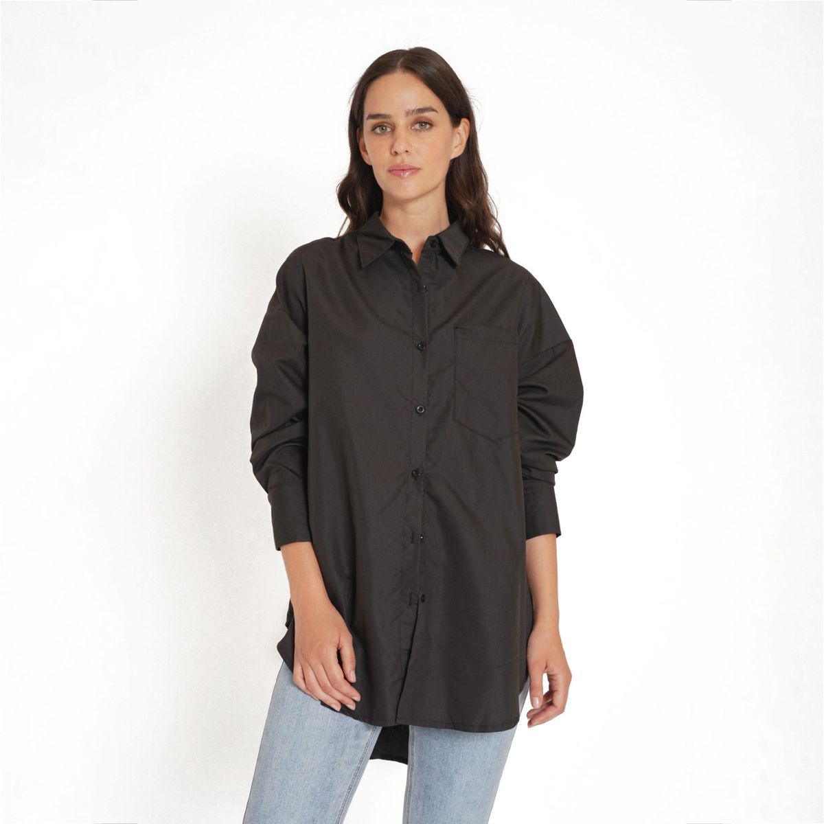 GUINDA - Blusa oversize Polis GUINDA