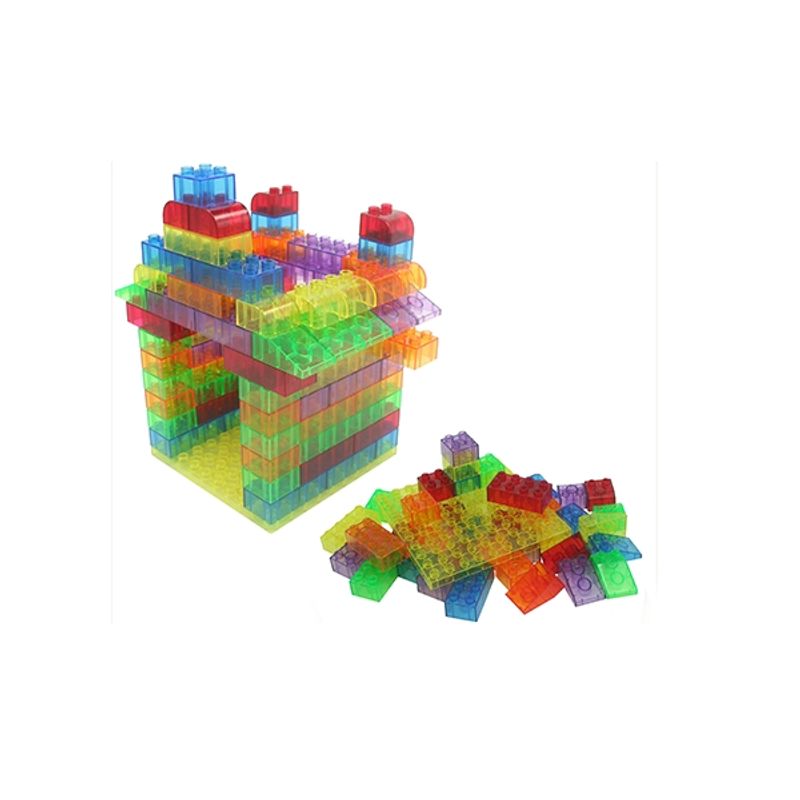 SEIGARD - Bloques Traslúcidos 90 Piezas B58C Color Variado