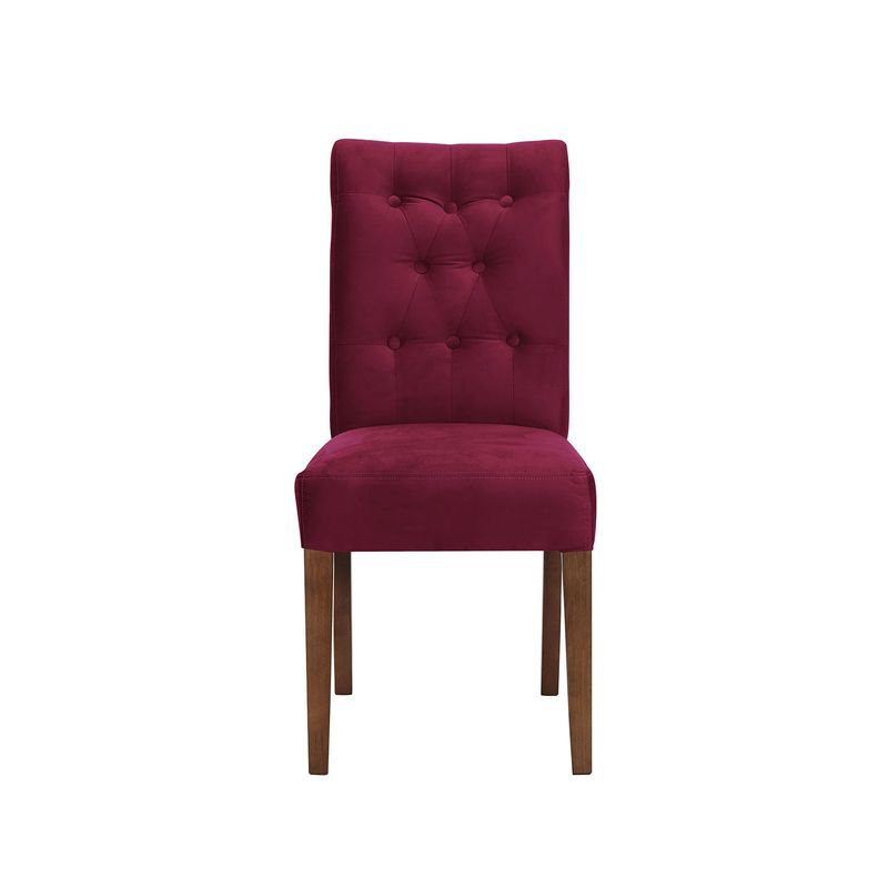 LATAM HOME - SILLA OVIEDO TELA VELVET BURDEO