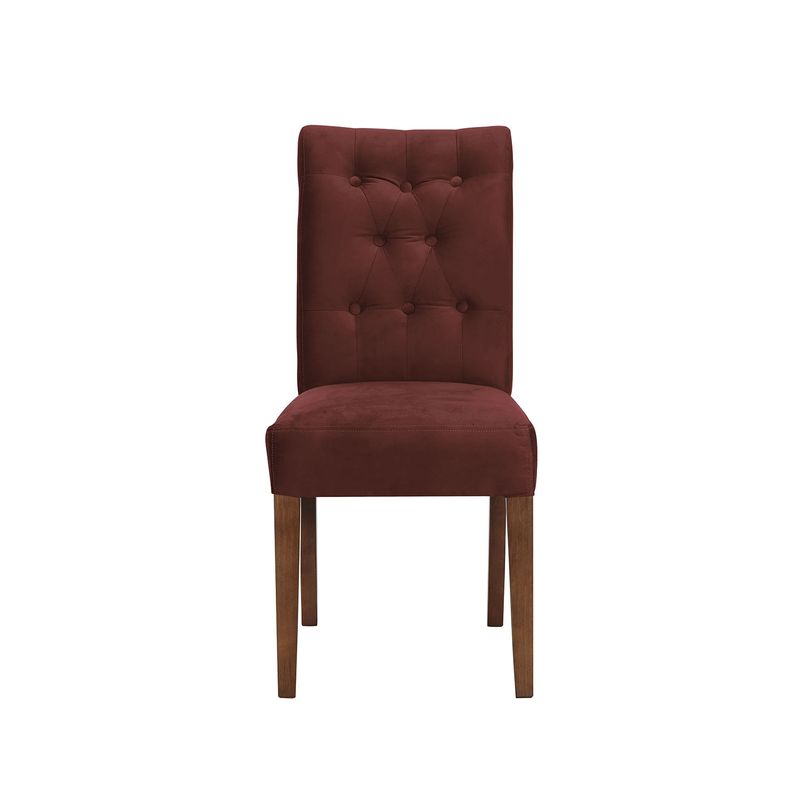 LATAM HOME - SILLA OVIEDO TELA VELVET CHOCOLATE