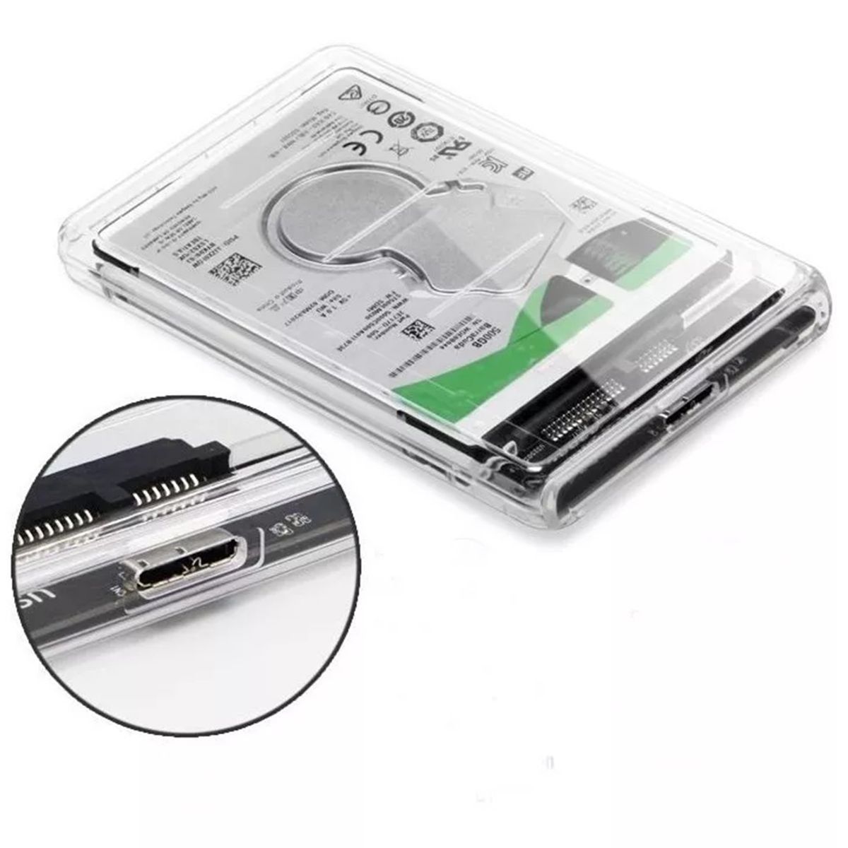 GENERICO - Cofre Case Disco Duro Sata 2.5 Usb 3.0