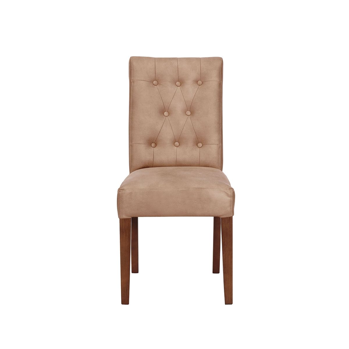 LATAM HOME - SILLA OVIEDO CUERO KENTUCKY BEIGE