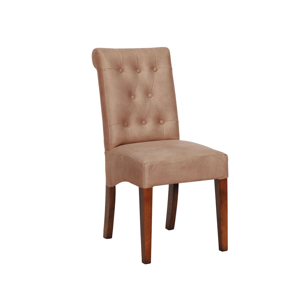 LATAM HOME - SILLA OVIEDO CUERO KENTUCKY BEIGE