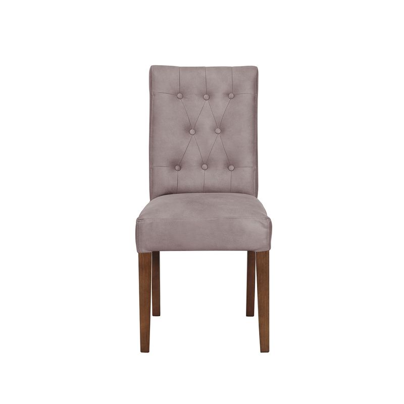 LATAM HOME - SILLA OVIEDO CUERO KENTUCKY GRIS