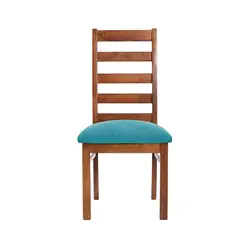 LATAM HOME - SILLA BURGOS TELA VELVET TURQUESA