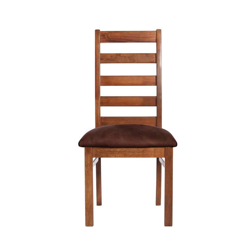 LATAM HOME - SILLA BURGOS CUERO KENTUCKY CAFE MORO