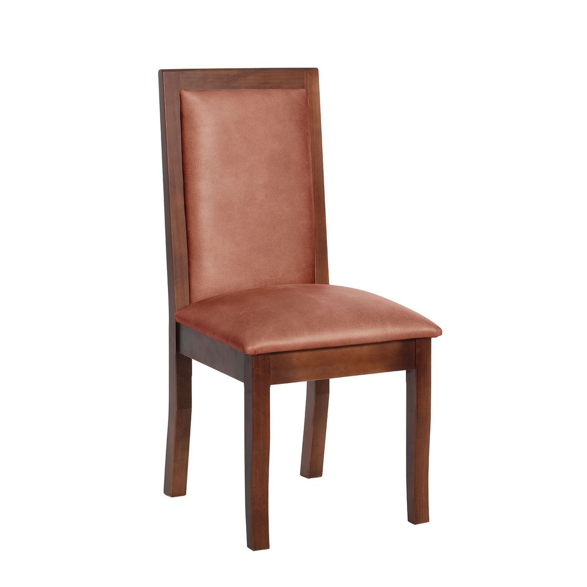 LATAM HOME - SILLA GIRONA CUERO KENTUCKY CAFE CLARO