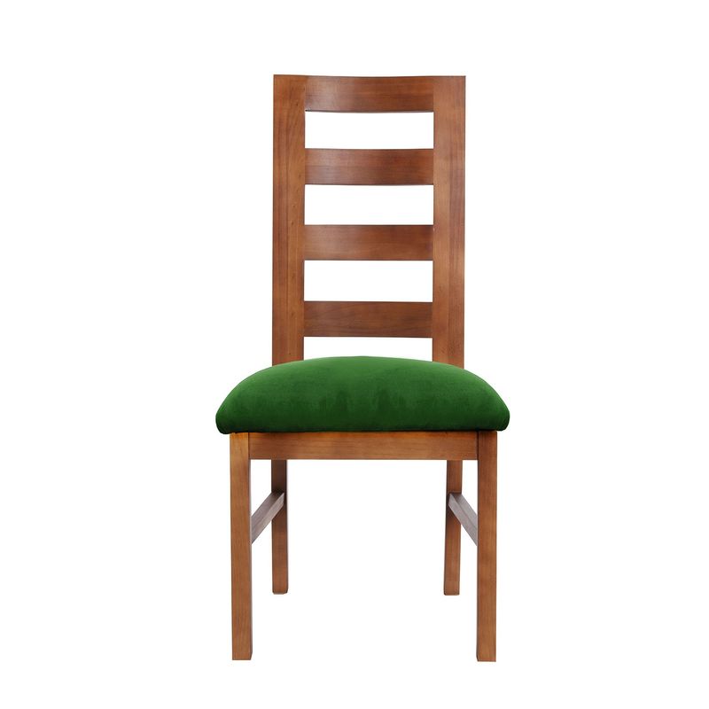 LATAM HOME - SILLA GRANADA TELA VELVET VERDE