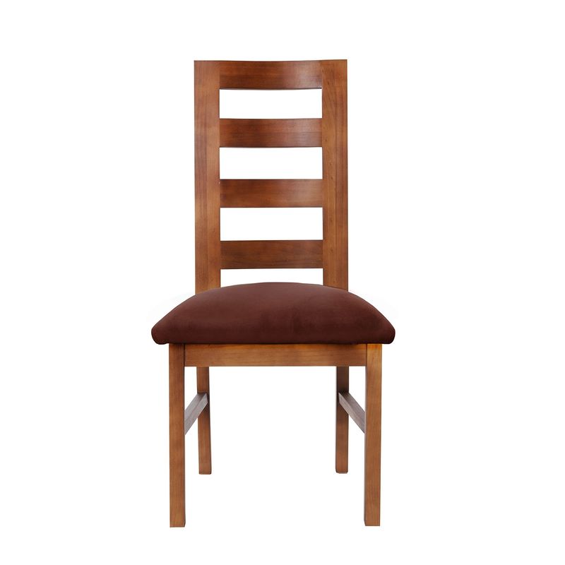LATAM HOME - SILLA GRANADA TELA VELVET CHOCOLATE