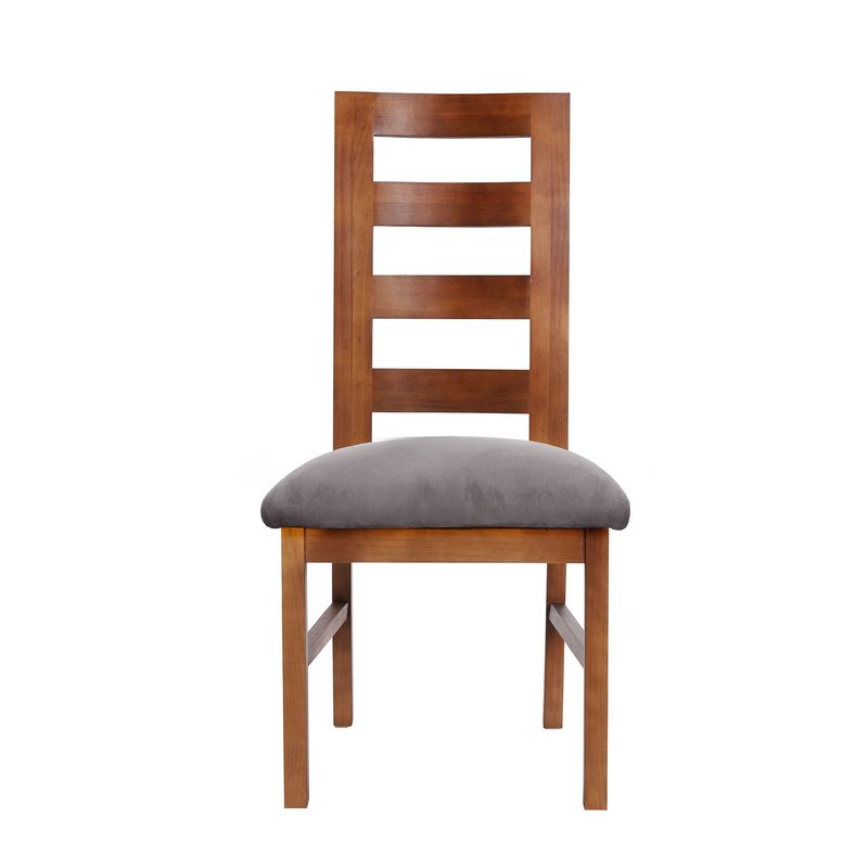 LATAM HOME - SILLA GRANADA TELA VELVET GRIS