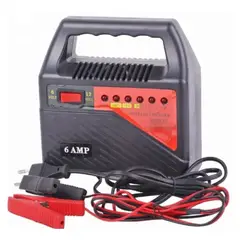 GENERICO - Cargador de Batería de Plomo Ácido 6 12V