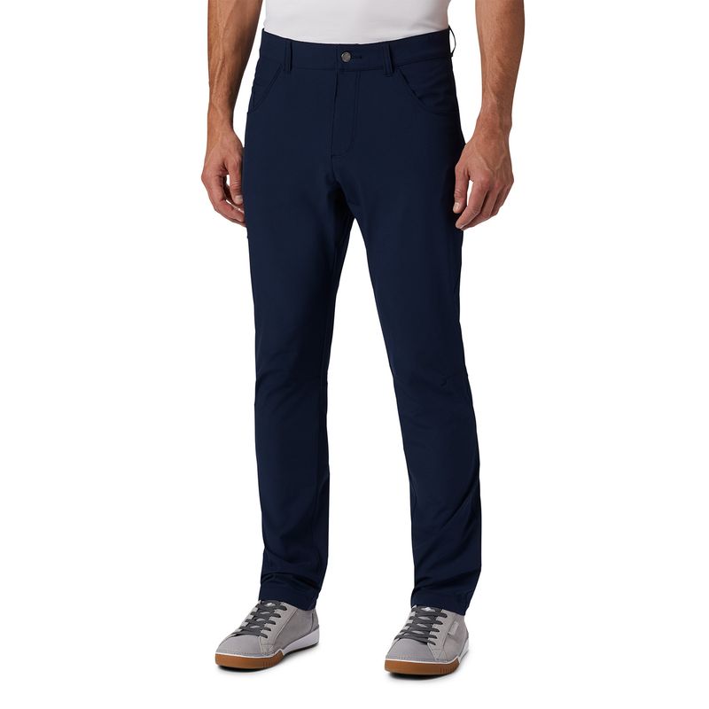 COLUMBIA - Pantalón Hombre Outdoor Elements Stretch Azul COLUMBIA