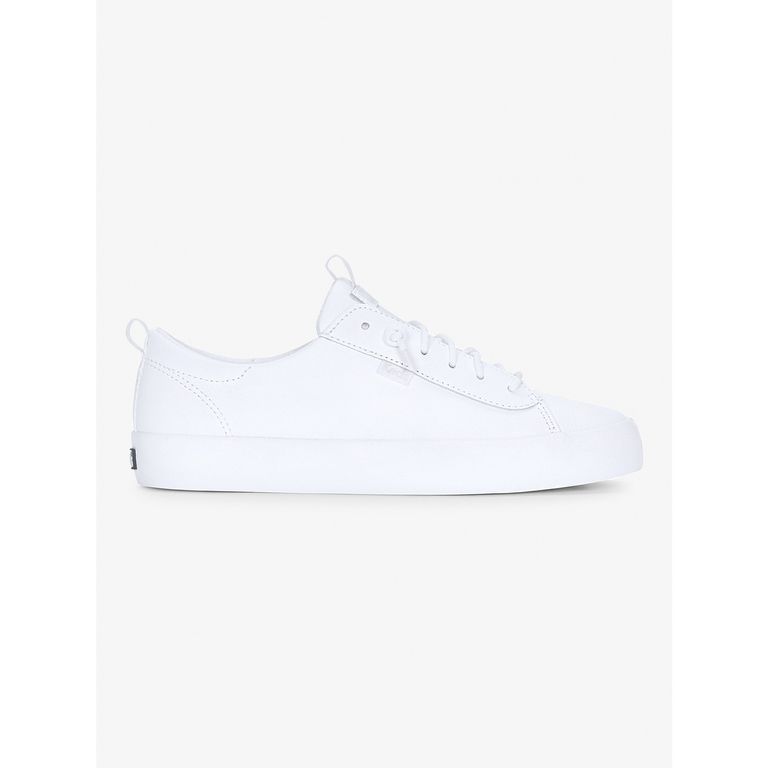 Zapatilla Cuero Blanca Mujer Kickback