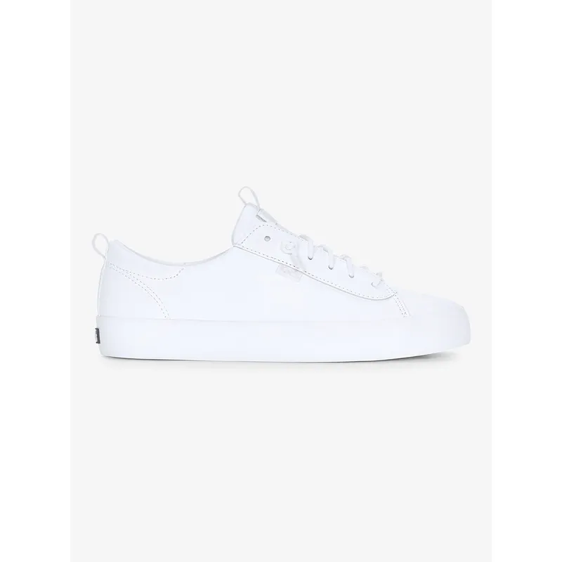 KEDS - Zapatilla Cuero Blanca Mujer Kickback KEDS