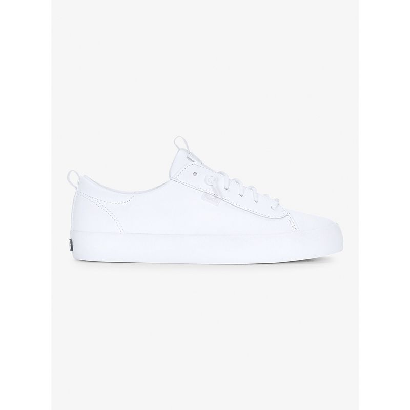 KEDS - Zapatilla Cuero Blanca Mujer Kickback KEDS