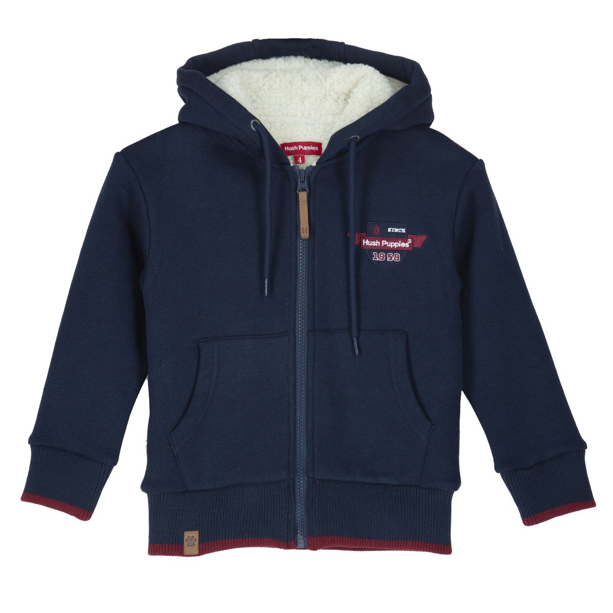 HUSH PUPPIES - Polerón Niño Logan Azul Marino HUSH PUPPIES