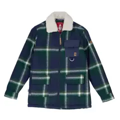 HUSH PUPPIES - Chaqueta Niño Nogal Verde Oscuro HUSH PUPPIES.