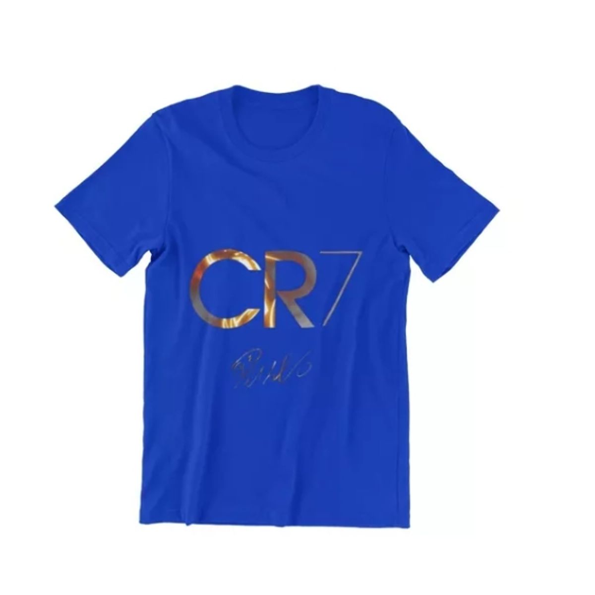 GENERICO - Polera Unisex Cr7 Cristiano Ronaldo Firma Estampado Algodon
