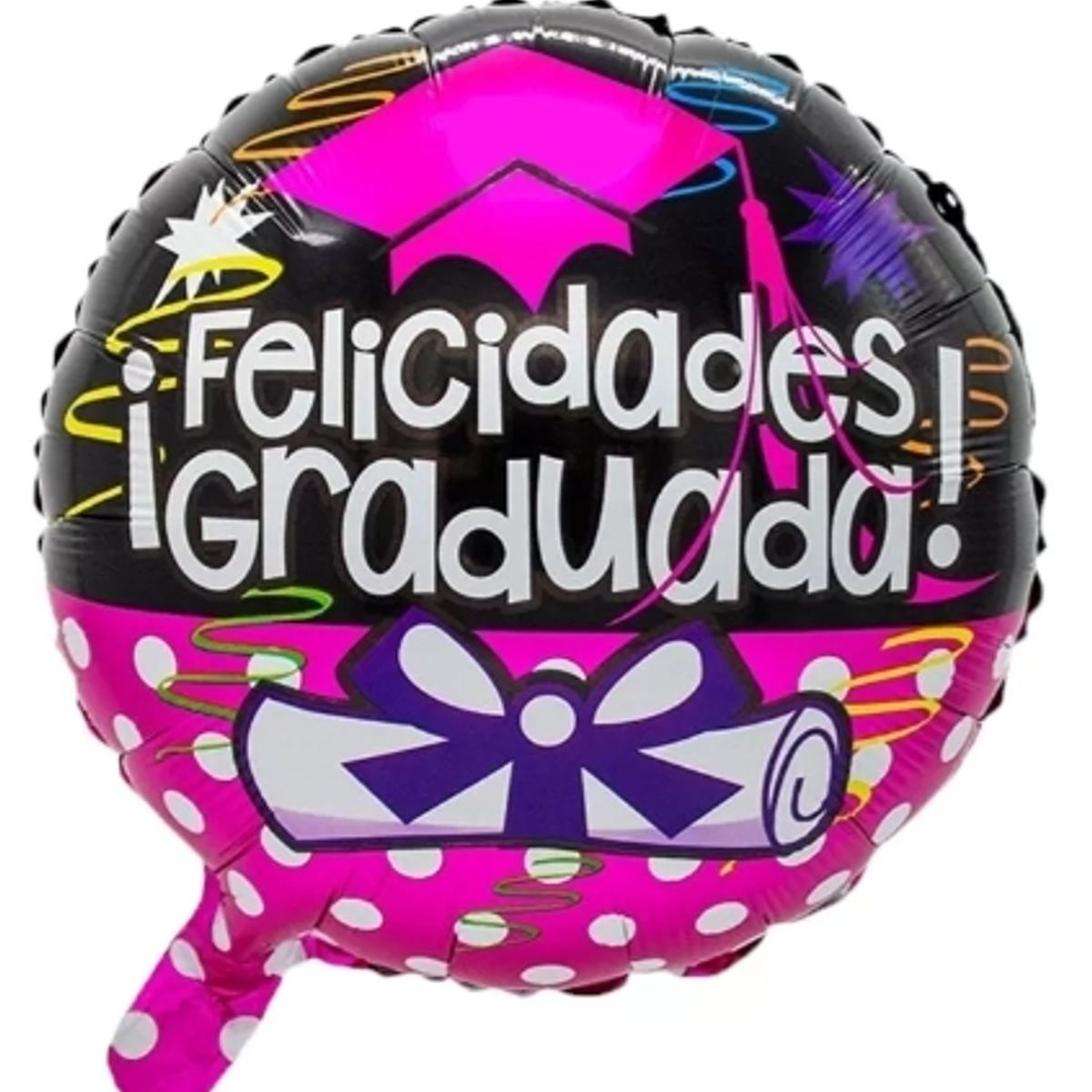 GENERICO - Felicidades Graduadas En Globo Metálico 18
