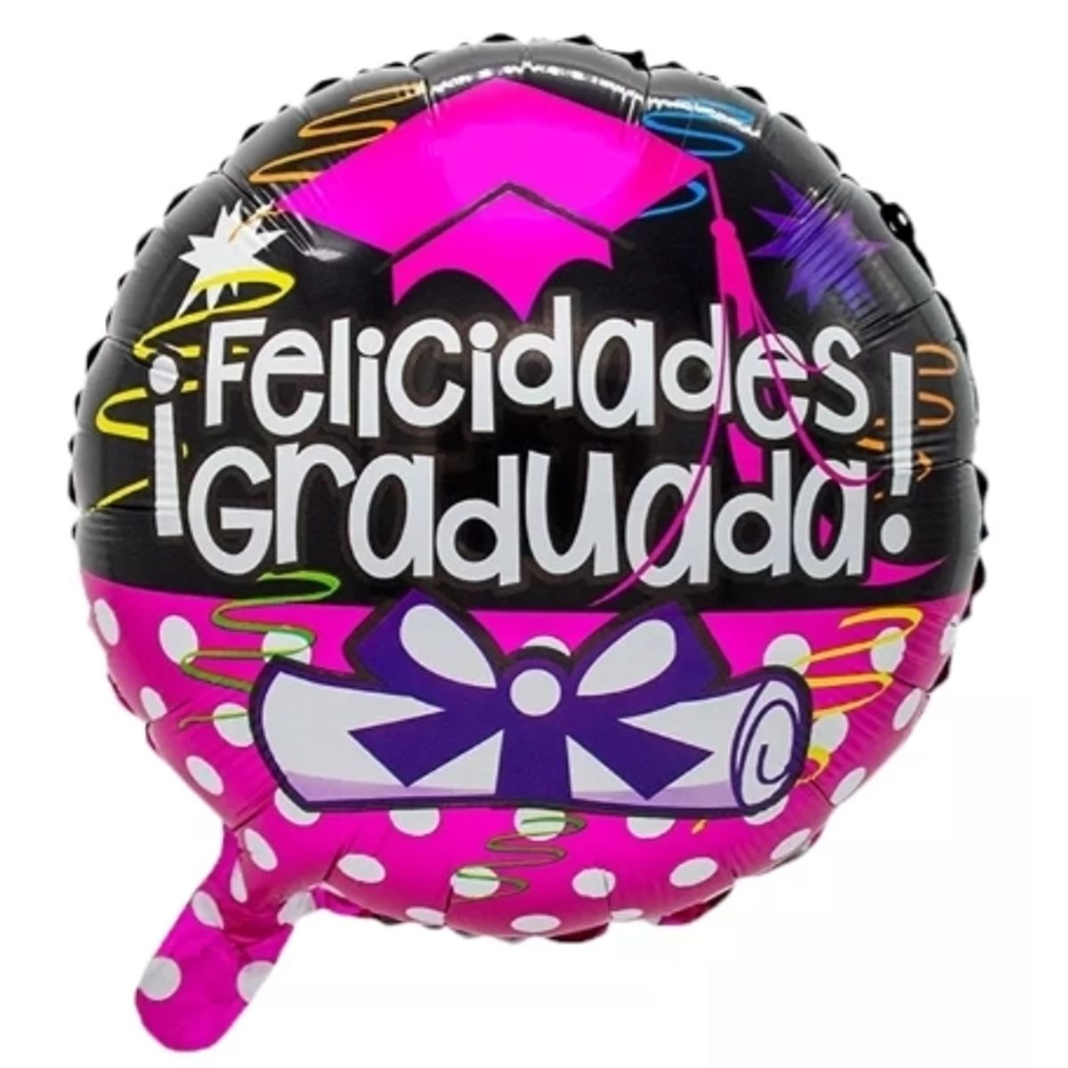 GENERICO - Felicidades Graduadas En Globo Metálico 18
