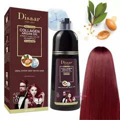 DEXE - Shampoo Tinte Cubre Canas Con Argán Color Dark Brown