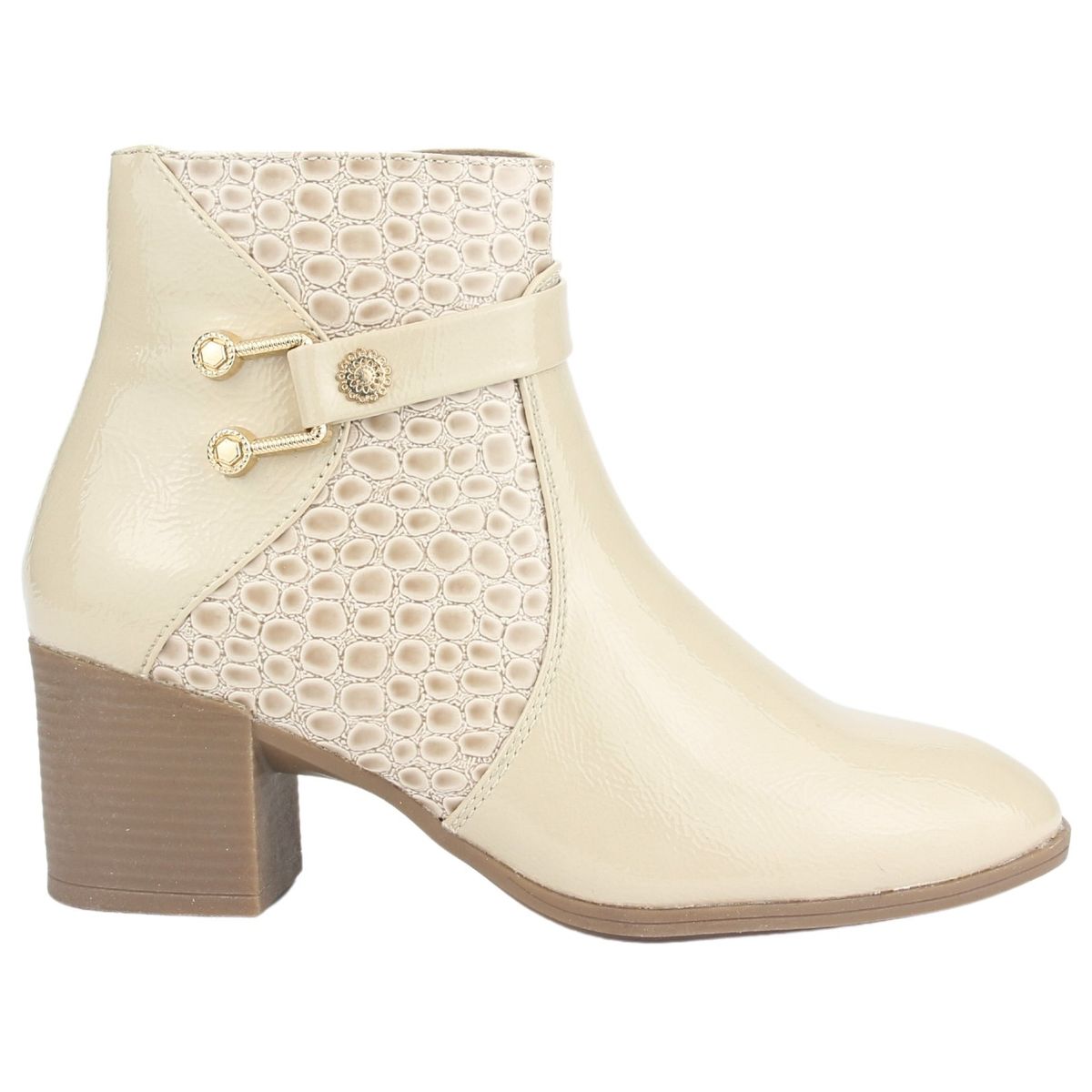 CHALADA - Botin Mujer Beige Casual Chalada Gally-3