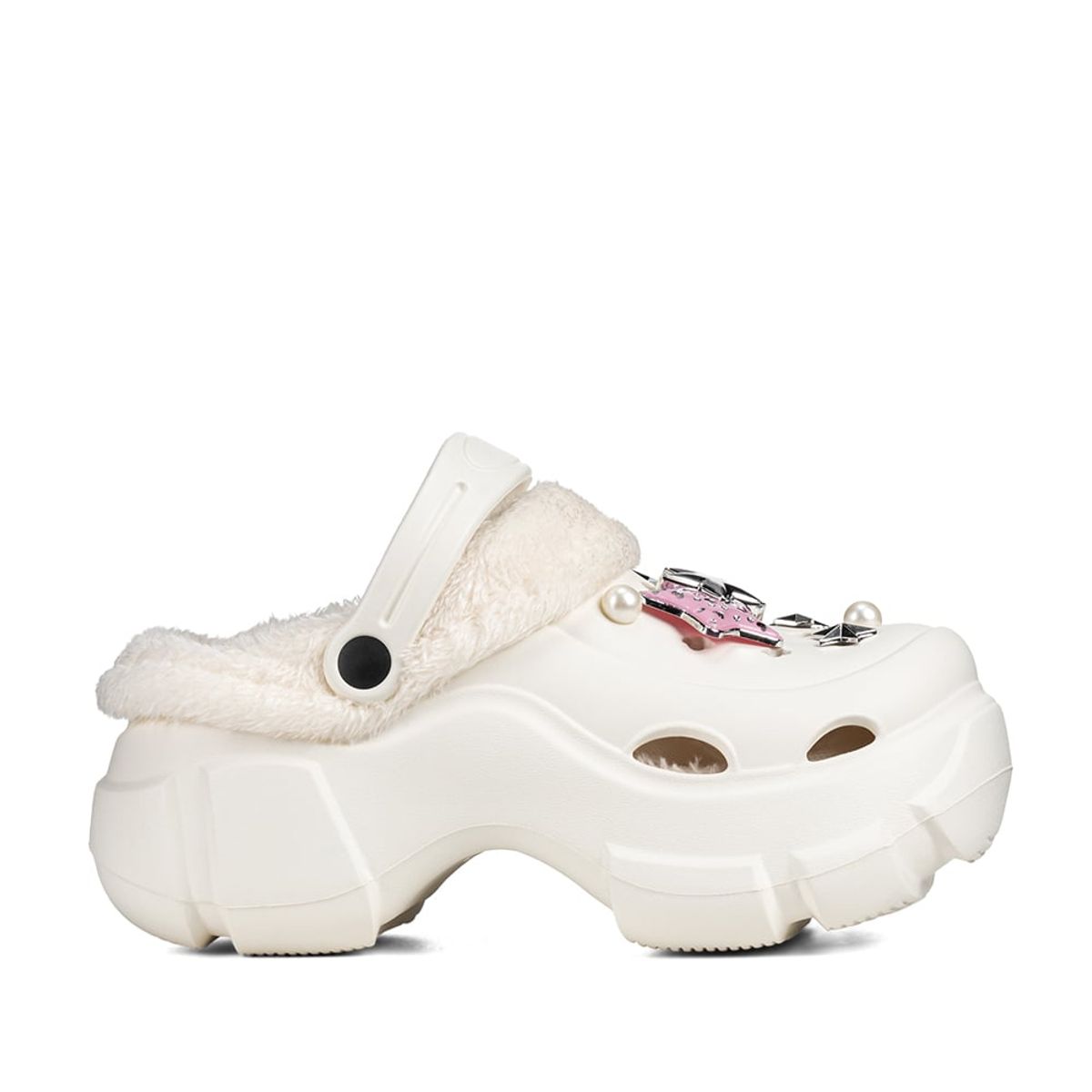 WEIDE - Zueco Blanco Casual Mujer Weide GH119