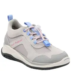 HUSH PUPPIES - Zapatilla Cuero Niña Fastland Gris