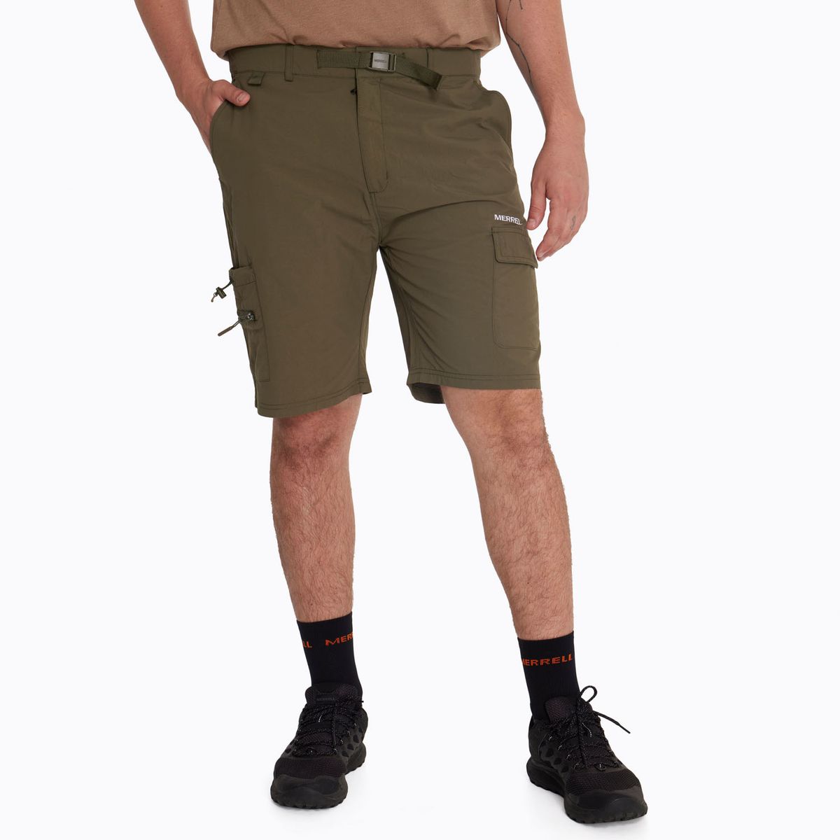 MERRELL - Short Hombre Walkshort Oliva MERRELL