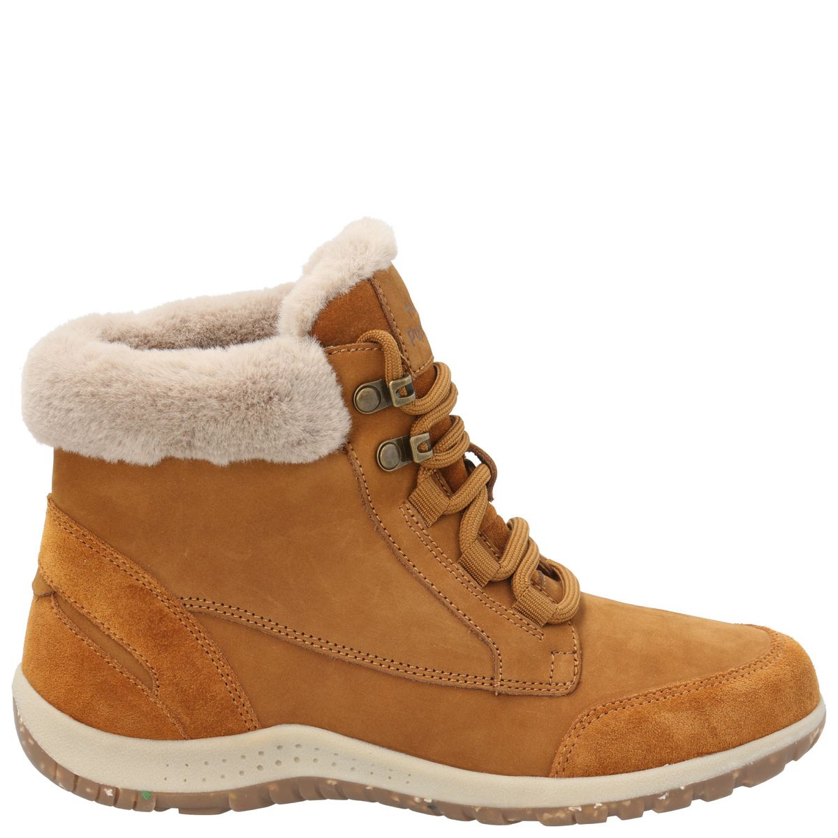 HUSH PUPPIES - Botín Cuero Niña New Ferda-K Café HUSH PUPPIES