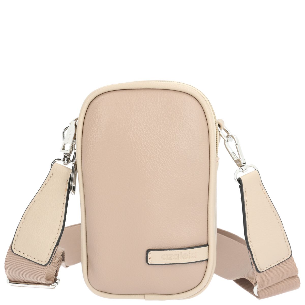 AZALEIA - Cartera bandolera Lennox Crs Beige Oscuro Mujer AZALEIA