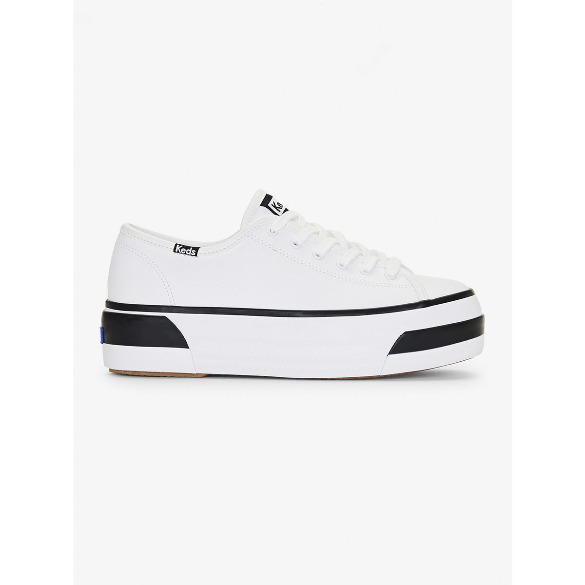 KEDS - Zapatilla Mujer Triple Up Bumper Foxing Blanca KEDS