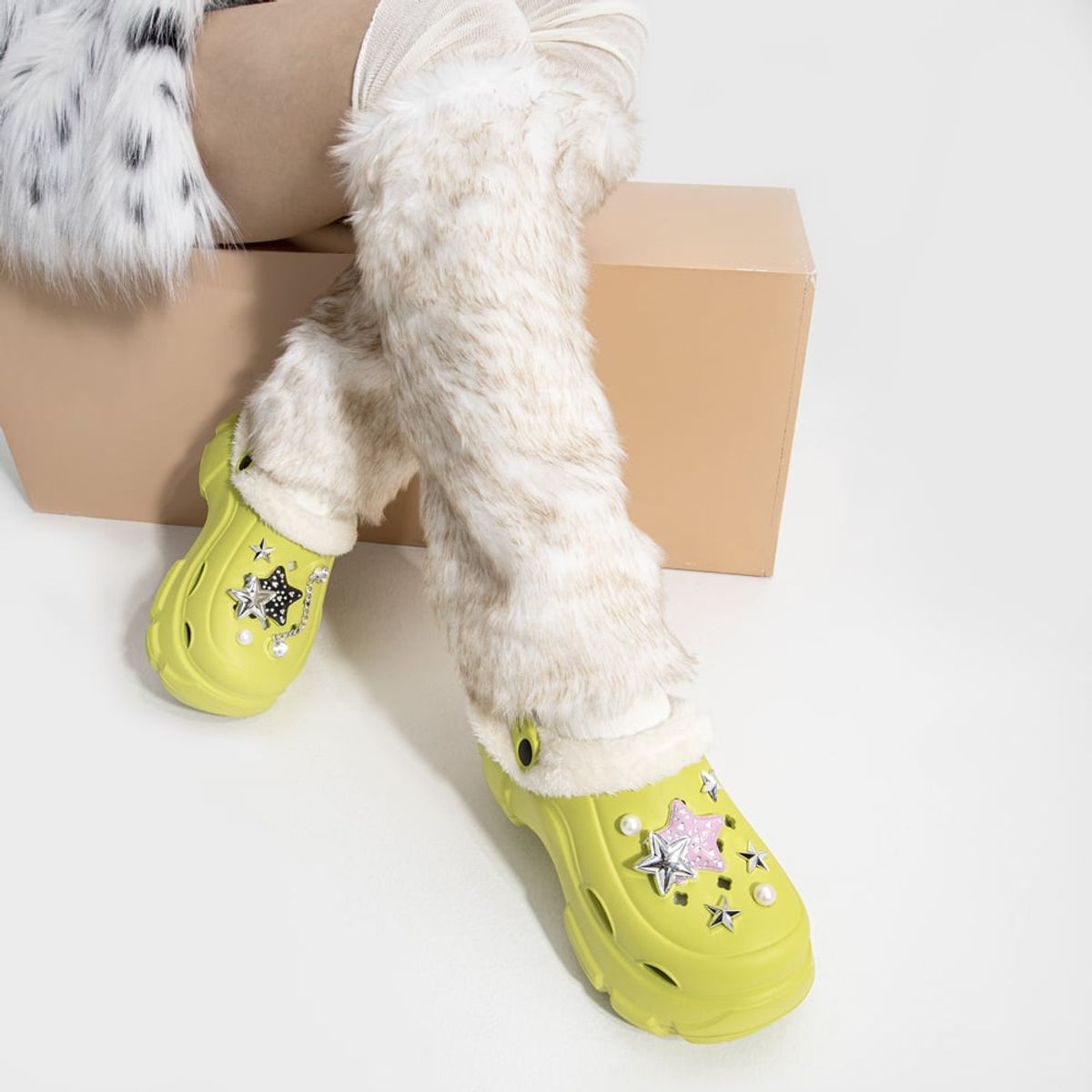 WEIDE - Zueco Verde Casual Mujer Weide GH119