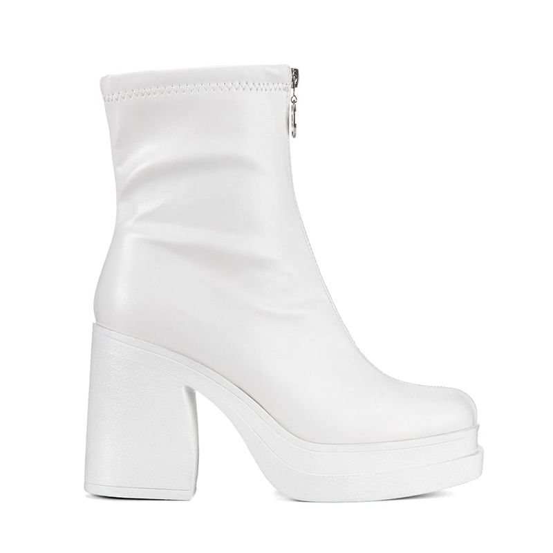 WEIDE - Botin Blanco Casual Mujer Weide CZY571