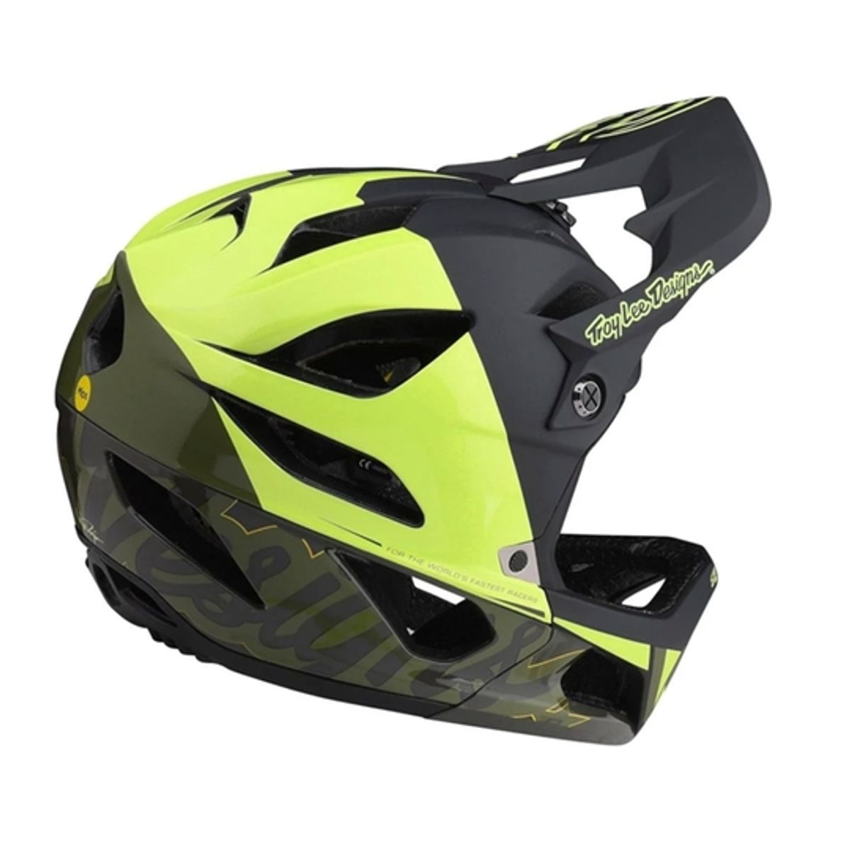 TROY LEE DESIGNS - Casco Bicicleta Stage Mips Nova Black Yellow TLD XL-2XL