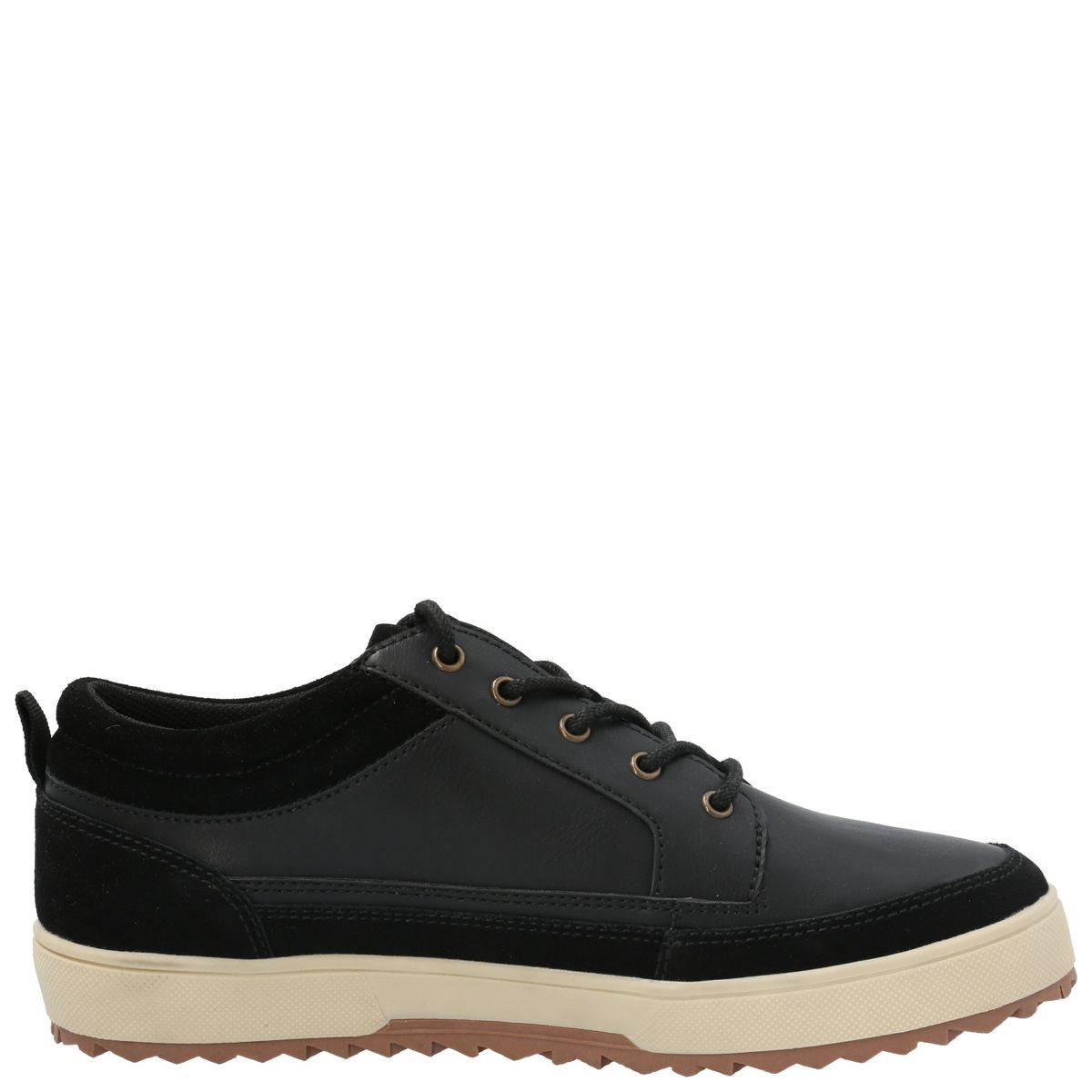 HUSH PUPPIES - Zapatilla Cuero Niño Slalom Low Azul HUSH PUPPIES